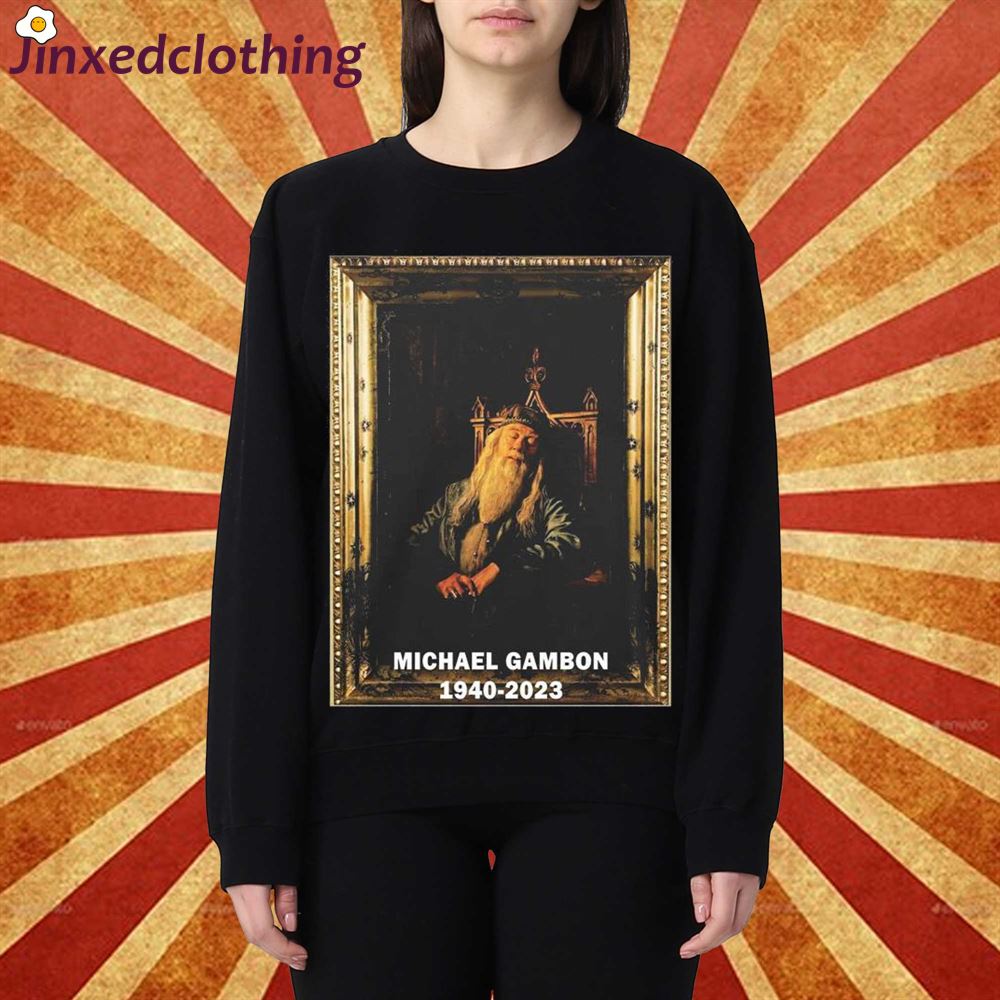 Dumbledore Michael Gambon 1940-2023 Shirt 